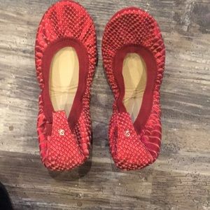 Foldable ballet flats